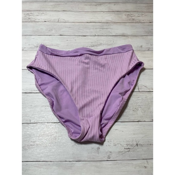 Sanctuary women’s bikini bottom Sandbar Banded High Leg High-Rise swimsuit - Picture 5 of 11